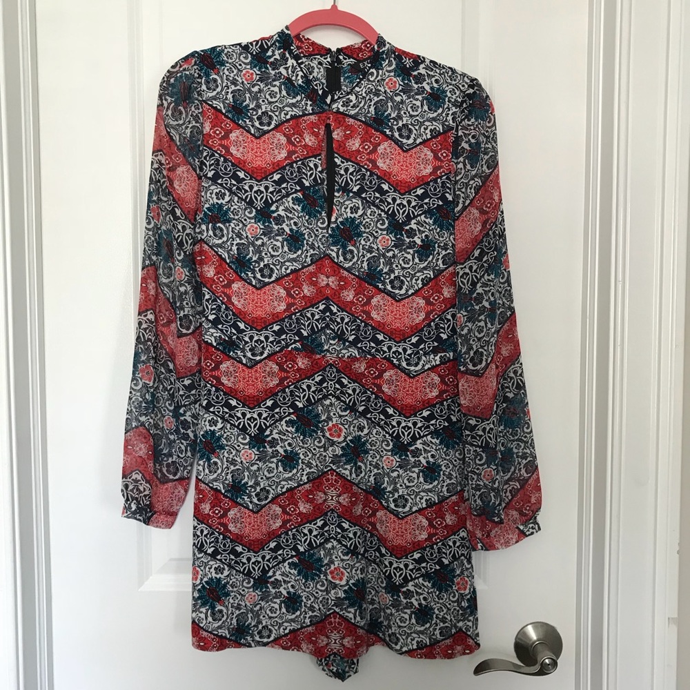 Express long sleeve romper
